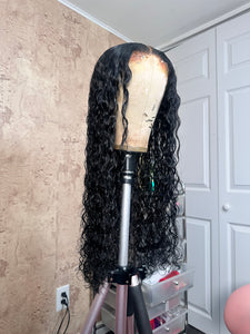 Jet Black 5x4 Closure Wig