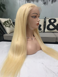 13x4 Blonde Frontal Lace Wig