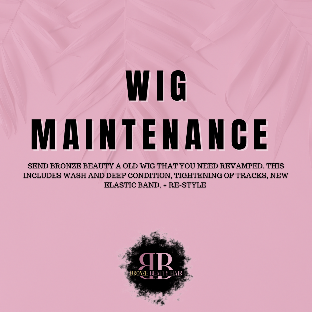 Wig Maintenance